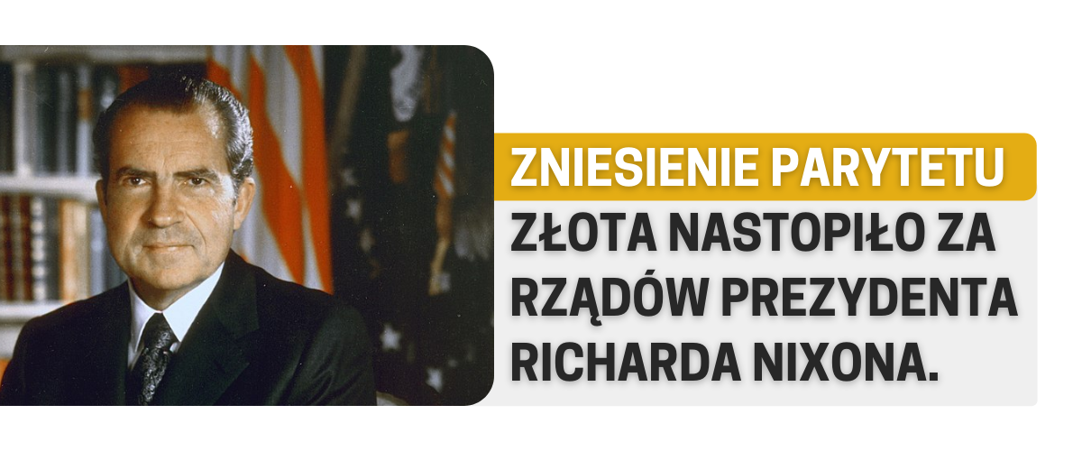 Dlaczego parytet złota już nie funkcjonuje? Dlaczego parytet złota już nie funkcjonuje?