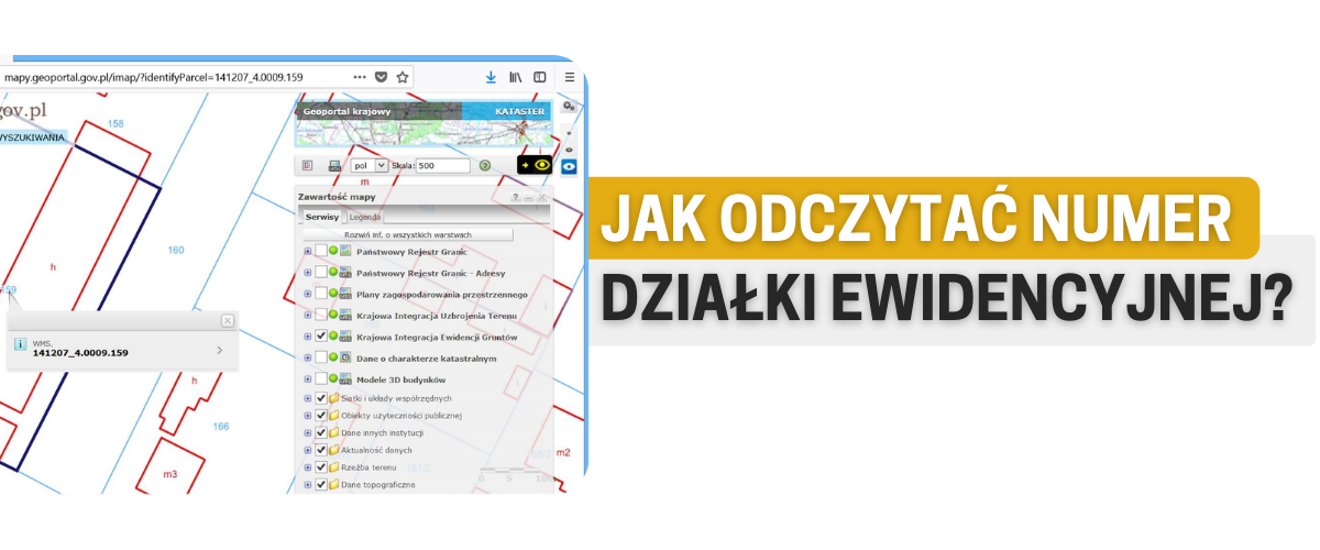 Jak odczytać numer działki ewidencyjnej? 