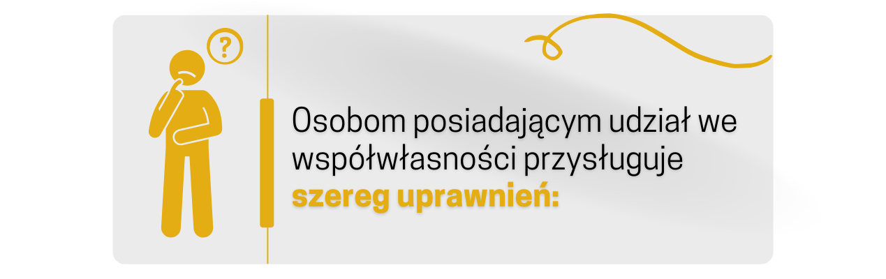 Uprawnienia współwłaściciela nieruchomości