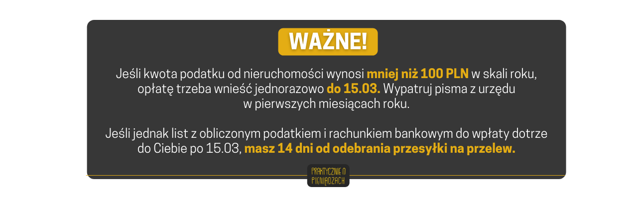 kto płaci podatki od nieruchomości 2022 
