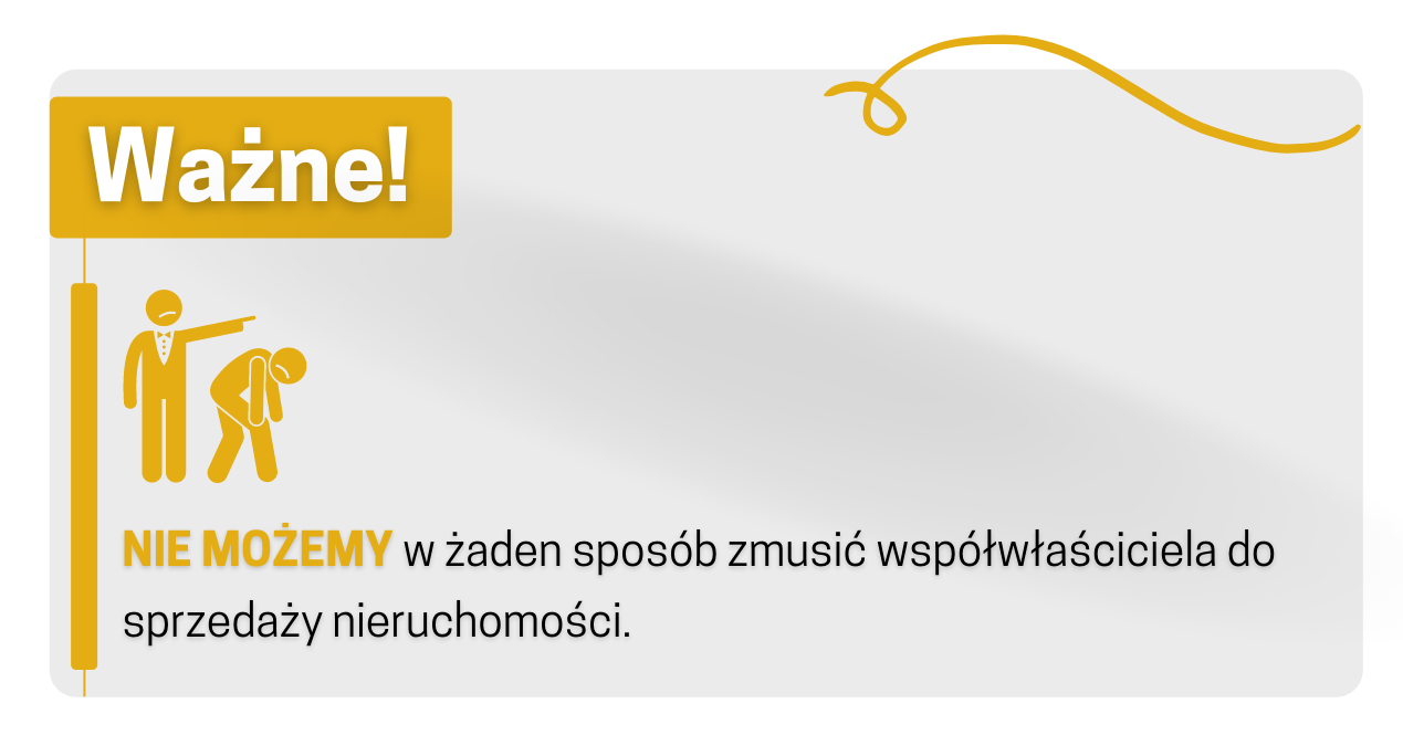 Czy można zmusić współwłaściciela do sprzedaży nieruchomości?