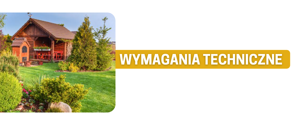 Budynek rekreacji indywidualnej - wymagania techniczne