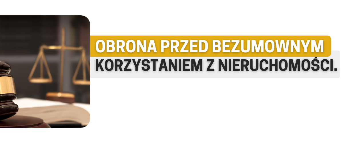 bezumowne korzystanie z nieruchomości