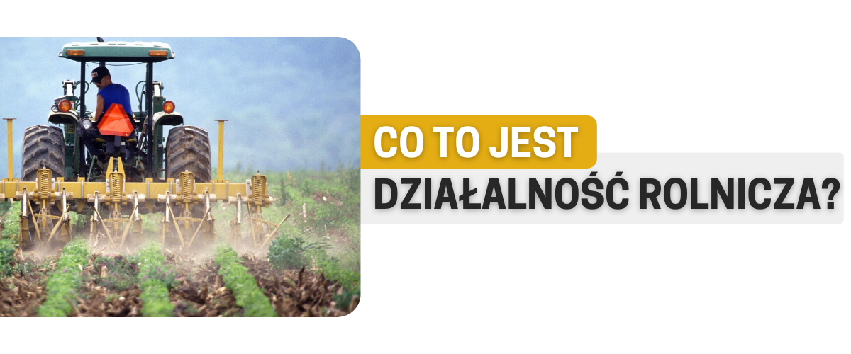 działalność rolnicza 