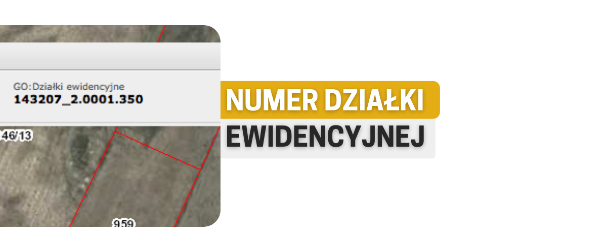 Numer działki ewidencyjnej
